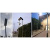 Lampu Jalan Solar Panel All in One Solar Street Light Double Sided - 80W-Premium